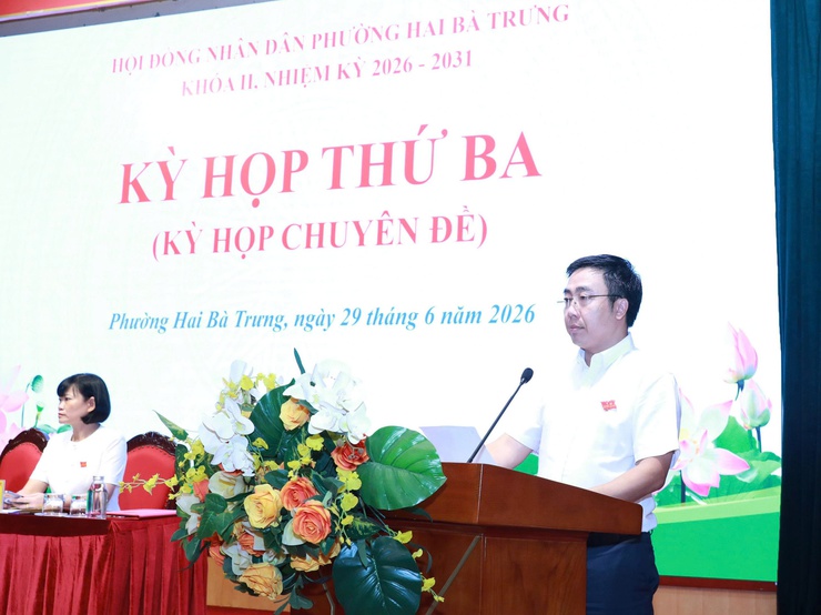 HĐND phường Hai Bà Trưng thông qua Đề án sắp xếp 25 tổ dân phố- Ảnh 2.