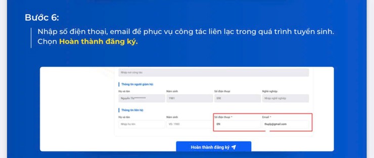 Xã Hoài Đức vận hành thử nghiệm hệ thống đăng ký tuyển sinh trực tuyến đầu cấp năm học 2026 – 2027- Ảnh 8.
