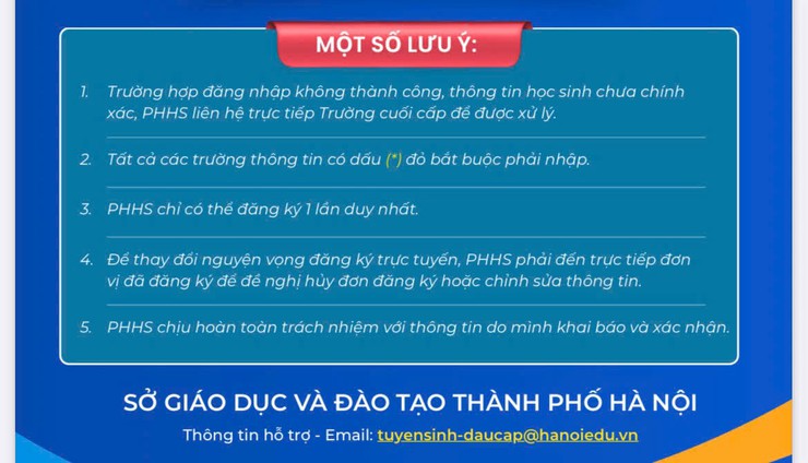 Xã Hoài Đức vận hành thử nghiệm hệ thống đăng ký tuyển sinh trực tuyến đầu cấp năm học 2026 – 2027- Ảnh 9.