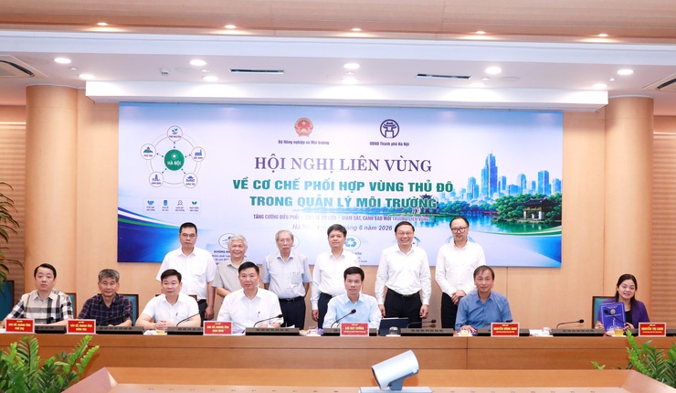 Hà Nội và các địa phương ký kết Quy chế phối hợp Vùng Thủ đô trong quản lý môi trường- Ảnh 9.