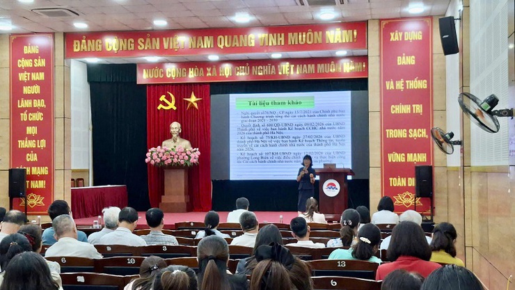 Phường Long Biên tổ chức hội nghị tập huấn kỹ năng thông tin, tuyên truyền về Cải cách hành chính nhà nước năm 2026- Ảnh 2.