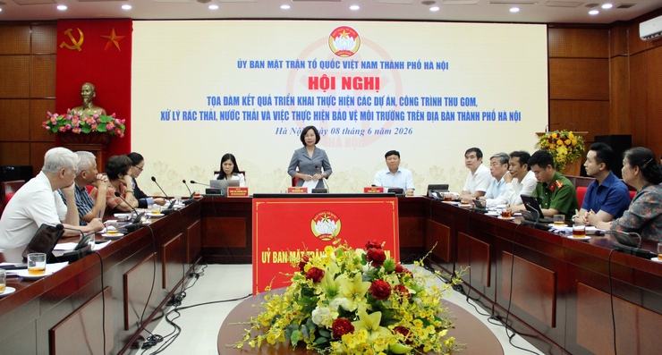 Hà Nội tọa đàm kết quả triển khai các dự án xử lý rác thải, nước thải, bảo vệ môi trường- Ảnh 7.