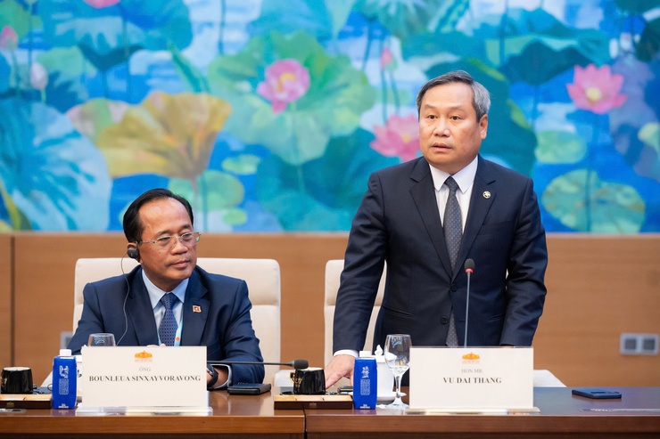 Chủ tịch Quốc hội Trần Thanh Mẫn tiếp Lãnh đạo các thành phố ASEAN- Ảnh 4.