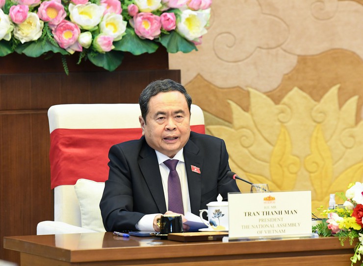 Chủ tịch Quốc hội Trần Thanh Mẫn tiếp Lãnh đạo các thành phố ASEAN- Ảnh 6.