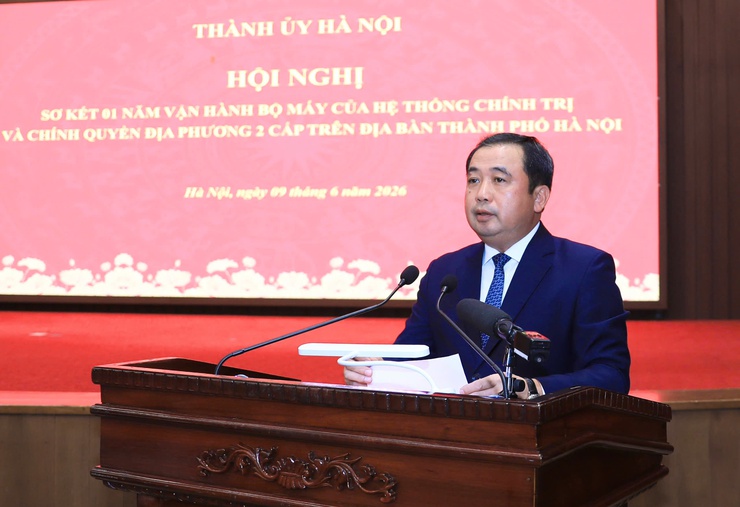 Hà Nội sơ kết 01 năm vận hành bộ máy của hệ thống chính trị và chính quyền địa phương 2 cấp- Ảnh 3.