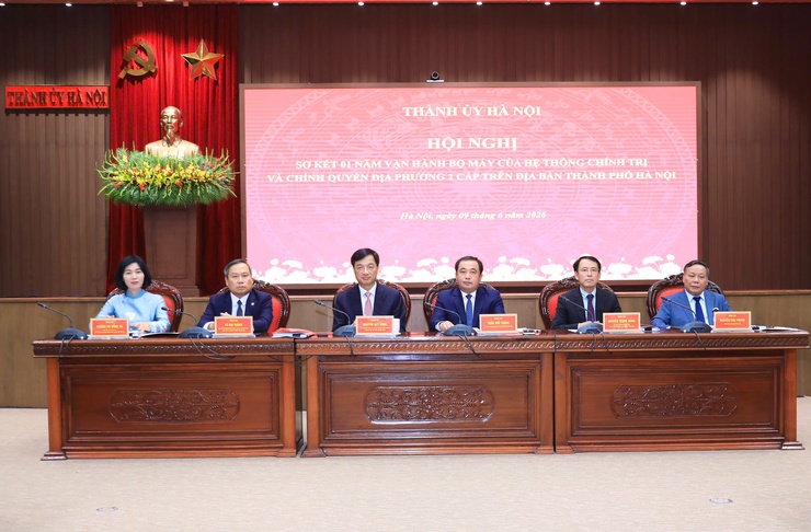Hà Nội sơ kết 01 năm vận hành bộ máy của hệ thống chính trị và chính quyền địa phương 2 cấp- Ảnh 1.