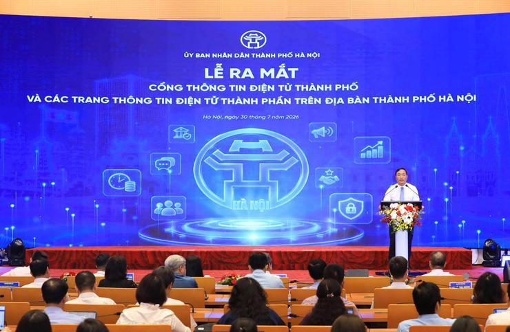 Hà Nội ra mắt nền tảng Cổng Thông tin điện tử Thành phố và các trang thông tin thành phần- Ảnh 4.