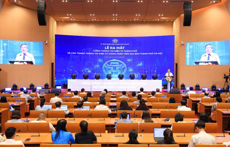 Hà Nội ra mắt nền tảng Cổng Thông tin điện tử Thành phố và các trang thông tin thành phần- Ảnh 10.