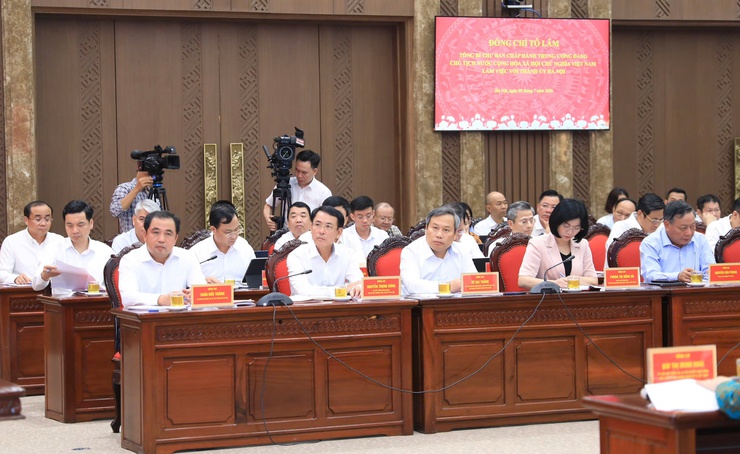 Hà Nội cần tập trung thực hiện 8 nhóm giải pháp tạo phát triển đột phá- Ảnh 4. Hà Nội cần tập trung thực hiện 8 nhóm giải pháp tạo phát triển đột phá- Ảnh 4.