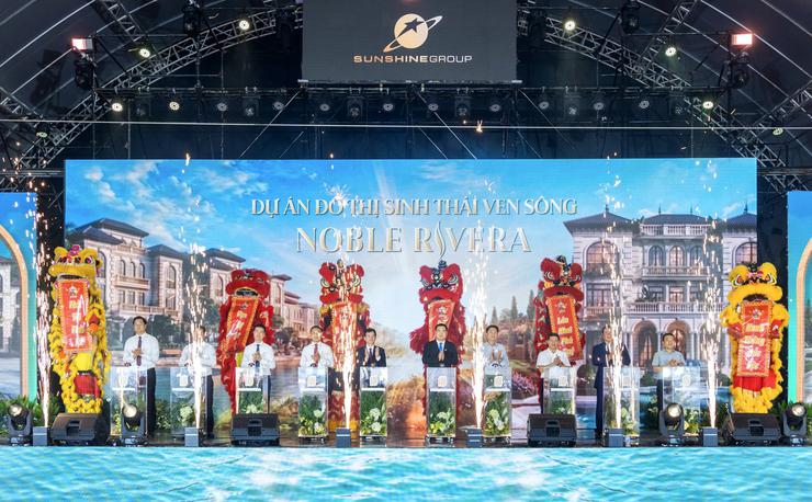 Khởi công dự án đô thị sinh thái ven sông Noble Rivera- Ảnh 1. Khởi công dự án đô thị sinh thái ven sông Noble Rivera- Ảnh 1.