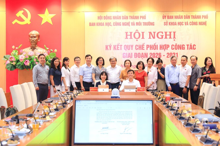 K&yacute; kết quy chế phối hợp về c&ocirc;ng nghệ th&ocirc;ng tin, chuyển đổi số- Ảnh 1.