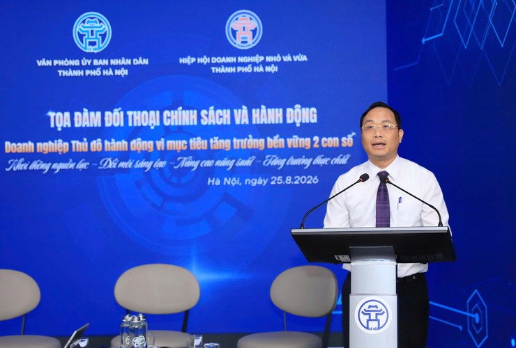 Hà Nội thúc đẩy doanh nghiệp hành động vì mục tiêu tăng trưởng bền vững 2 con số- Ảnh 2.