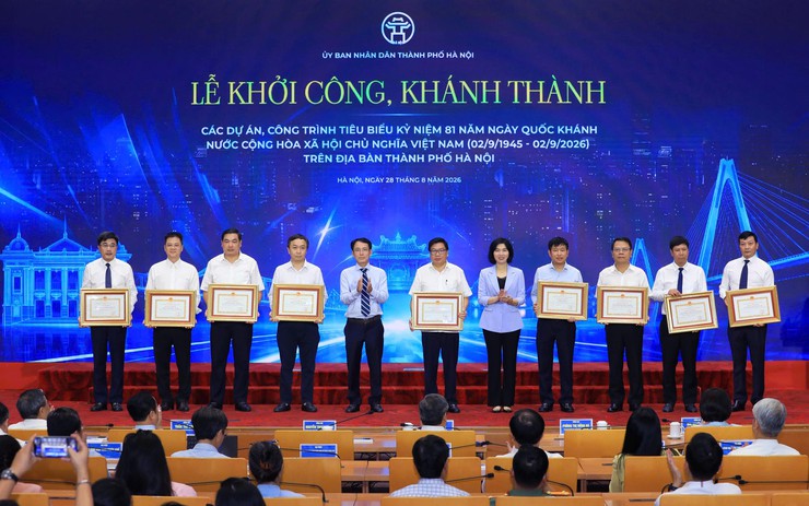 Hà Nội khởi công, khánh thành 17 dự án, công trình tiêu biểu chào mừng kỷ niệm 81 năm Quốc khánh 2/9- Ảnh 13. Hà Nội khởi công, khánh thành 17 dự án, công trình tiêu biểu chào mừng kỷ niệm 81 năm Quốc khánh 2/9- Ảnh 13.