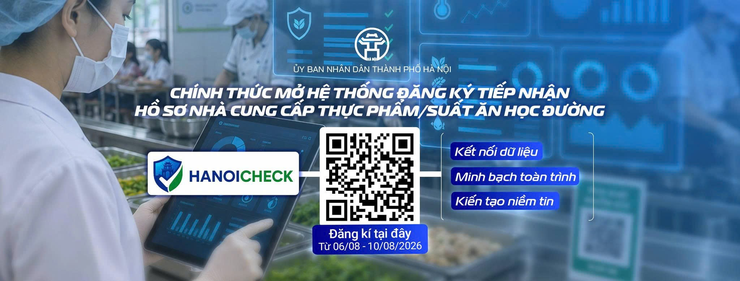 Cổng tiếp nhận hồ sơ HanoiCheck chính thức mở từ ngày 6/8: Nhà cung cấp cần chủ động đăng ký đúng thời hạn- Ảnh 2.