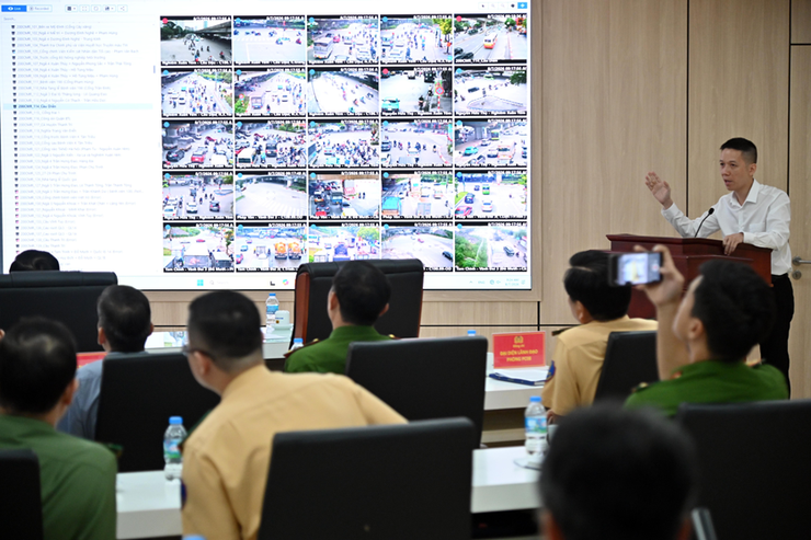 Công an Hà Nội khảo sát, thử nghiệm giải pháp camera AI phục vụ bảo đảm an ninh, trật tự- Ảnh 3.