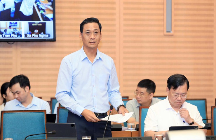 Chủ tịch Hà Nội Vũ Đại Thắng: Nghiên cứu tổng thể, xử lý căn cơ ngập úng lưu vực sông Bùi, sông Tích- Ảnh 2.