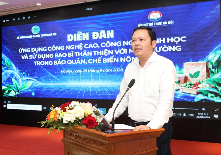 Hà Nội thúc đẩy công nghệ xanh trong bảo quản, chế biến nông sản- Ảnh 3. Hà Nội thúc đẩy công nghệ xanh trong bảo quản, chế biến nông sản- Ảnh 3.