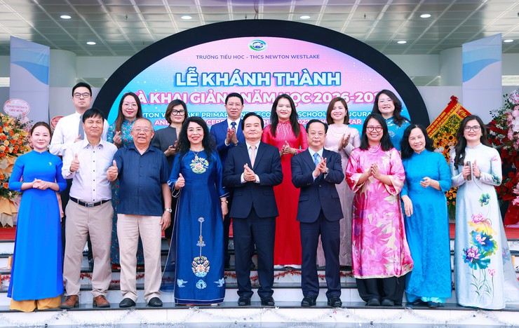 Khánh thành Trường Tiểu học - THCS Newton Westlake- Ảnh 5.