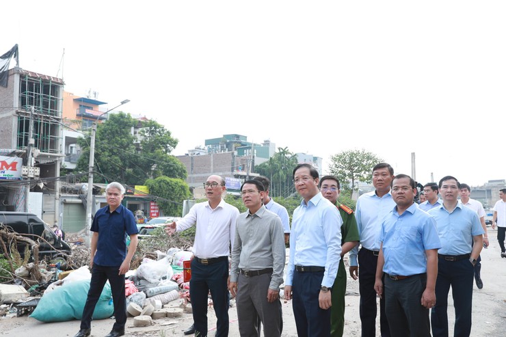 Gấp rút tiến độ thông xe kỹ thuật đường Vành đai 2.5 dịp 10/10- Ảnh 2.