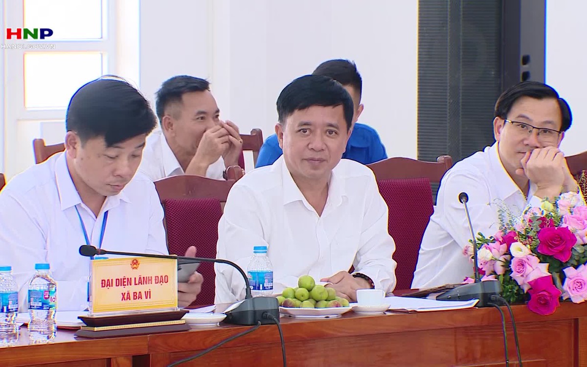 Xã Ba vì cần tận dụng lợi thế, phát triển theo hướng xanh,sạch, đẹp 
