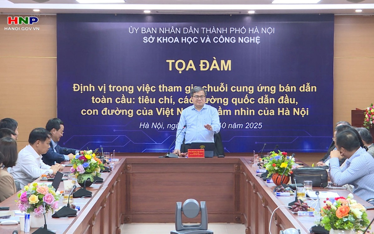 Hà Nội “định vị” vai trò trong chuỗi cung ứng bán dẫn toàn cầu