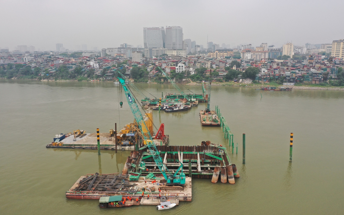 Toàn cảnh tiến độ cầu Trần Hưng Đạo: Quyết liệt tháo gỡ ‘điểm nghẽn’ mặt bằng, tăng tốc về đích 2027