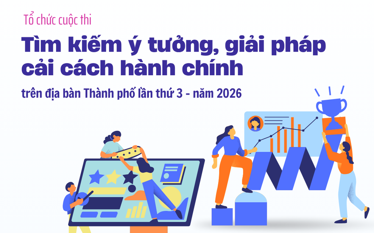 Tổ chức Cuộc thi tìm kiếm ý tưởng, giải pháp cải cách hành chính lần thứ 3 năm 2026