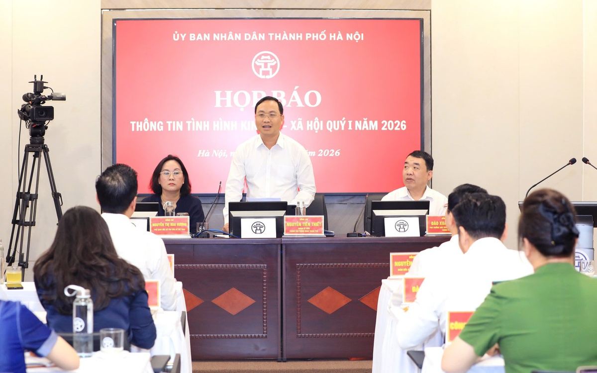 Hà Nội: GRDP quý I/2026 tăng 7,87%, tạo nền tảng tăng trưởng cả năm