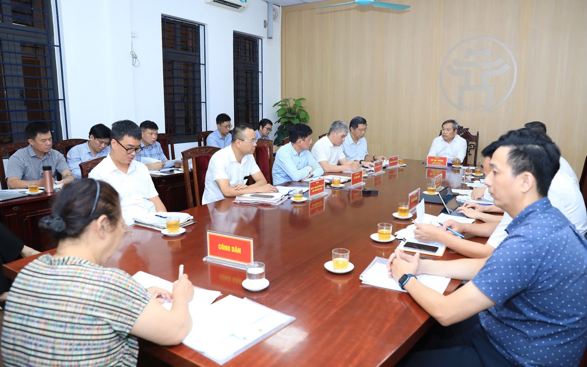 Chủ tịch UBND Thành phố tiếp công dân định kỳ tháng 6 năm 2026