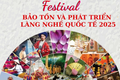 Hanoi to host 2025 International Craft Village Festival