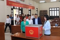 Hanoi council chairwoman inspects election preparations in O Dien Commune