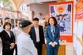 Hanoi vice chairwoman inspects election preparations in Hong Ha Ward ahead of voting day