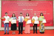 Xã Thanh Oai: Tổng kết và trao giải Cuộc thi chính luận về bảo vệ nền tảng tư tưởng của Đảng