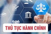 Công bố danh mục thủ tục hành chính mới ban hành, được sửa đổi, bổ sung và bị bãi bỏ thuộc phạm vi chức năng quản lý của Sở Văn hóa và Thể thao