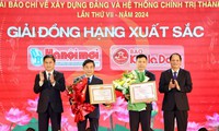 Đẩy mạnh tuyên truyền Giải báo chí về xây dựng Đảng và hệ thống chính trị thành phố Hà Nội lần thứ VIII - năm 2025
