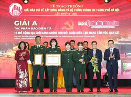 Ban hành kế hoạch Giải báo chí về xây dựng Đảng và hệ thống chính trị thành phố Hà Nội lần thứ VII