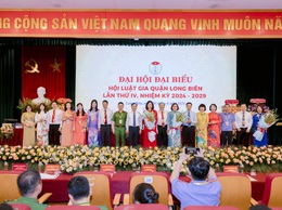 Đại hội đại biểu Hội Luật gia quận Long Biên khoá IV, nhiệm kỳ 2024-2029