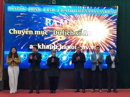 Xã An Khánh: Ra mắt trang “Du lịch số An Khánh” và phát động phong trào “Học tập số toàn dân”