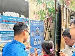 Triển khai 60 “Bảng tin số” tại phường Ba Đình
