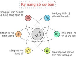 Khung kiến thức, kỹ năng số cơ bản và hướng dẫn đánh giá, xác nhận là nền tảng quan trọng thúc đẩy chiến lược số quốc gia