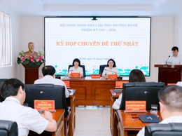 HĐND phường Bồ Đề tổ chức Kỳ họp chuyên đề xác lập nền tảng vận hành chính quyền hai cấp