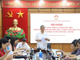 Hội đồng tư vấn Văn hóa và Xã hội tiếp tục đóng góp nhiều ý kiến quan trọng cho Thành phố