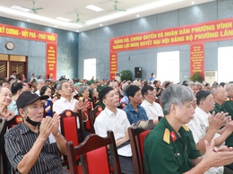 Phường Vĩnh Hưng: Tri ân thế hệ cha anh, thêm trân quý giá trị hòa bình