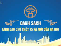 Danh sách lãnh đạo chủ chốt 75 xã mới