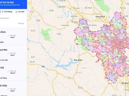 Hà Nội ra mắt bản đồ số địa chỉ 126 xã, phường trên nền tảng iHanoi