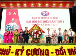 Xây dựng phường Hà Đông văn minh, hiện đại, phát triển bền vững