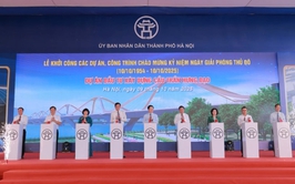 Hà Nội: Khởi công dự án đầu tư xây dựng cầu Trần Hưng Đạo