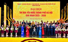 Đại hội Thi đua yêu nước thành phố Hà Nội: Tôn vinh những tấm gương tiêu biểu