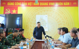 Chủ tịch UBND Thành phố kiểm tra, chỉ đạo công tác khắc phục hậu quả mưa lũ tại 2 xã Đa Phúc, Trung Giã