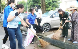 Phường Tây Tựu ra quân 